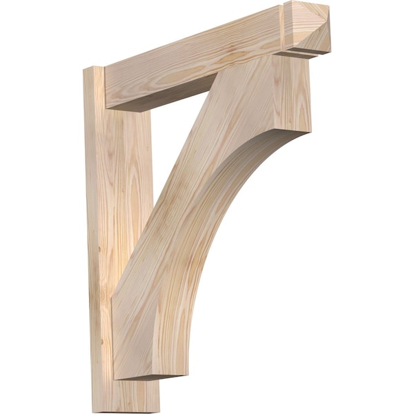 Ekena Millwork Westlake Smooth Arts and Crafts Outlooker, Douglas Fir, 5 1/2"W x 28"D x 28"H OUT06X28X28WTL03SDF - main